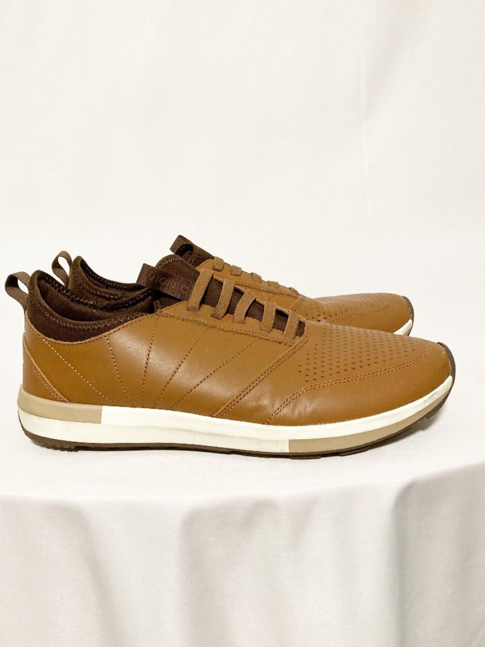 Vionic Forrest Trent Sneaker Slip On Leather Upper Size 12